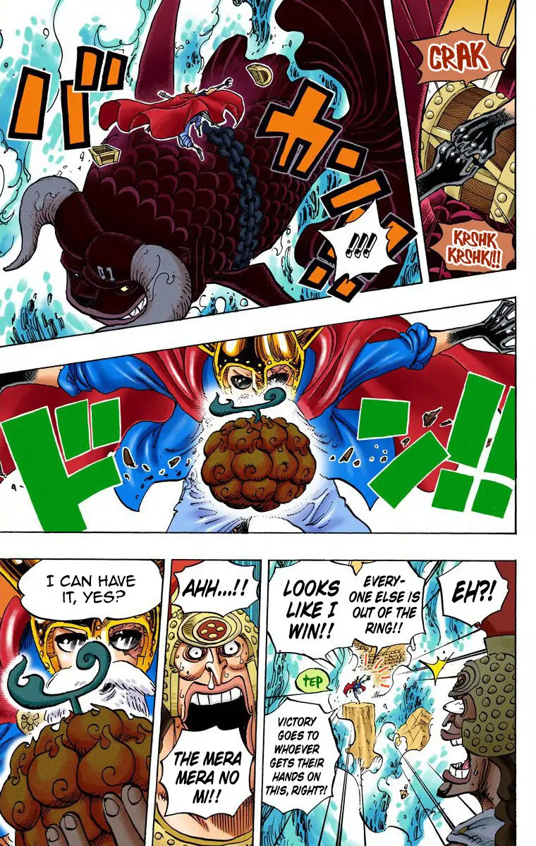 One Piece Digital Colored Chapter 744 image 04